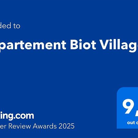 Appartement Biot Village Zewnętrze zdjęcie